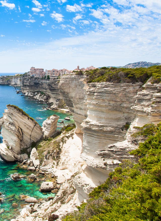 Korsika Urlaub Korsika – Blick auf Bonifacio