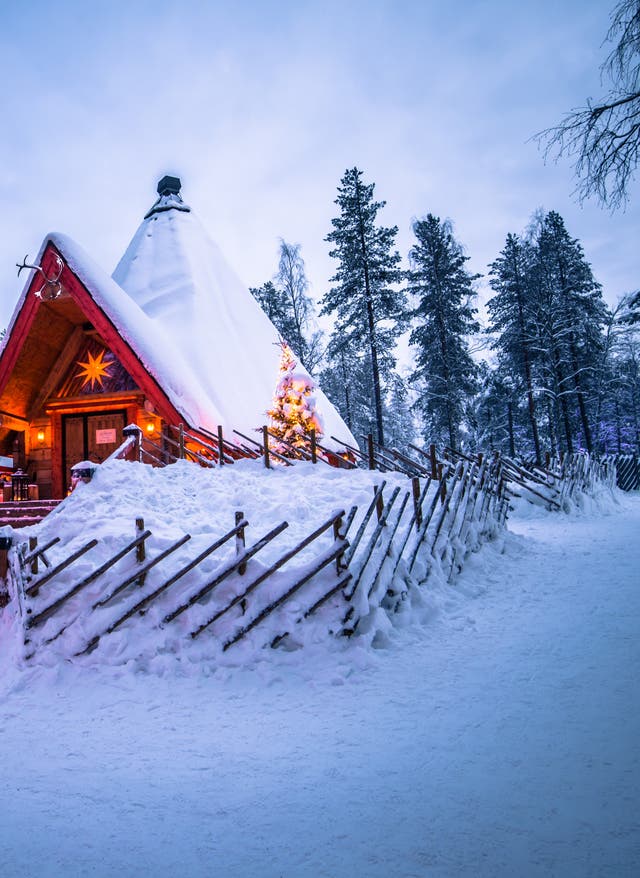 Finnland Rundreisen Finnland Rundreisen: Weihnachtsmannhaus in Rovaniemi, Finnland