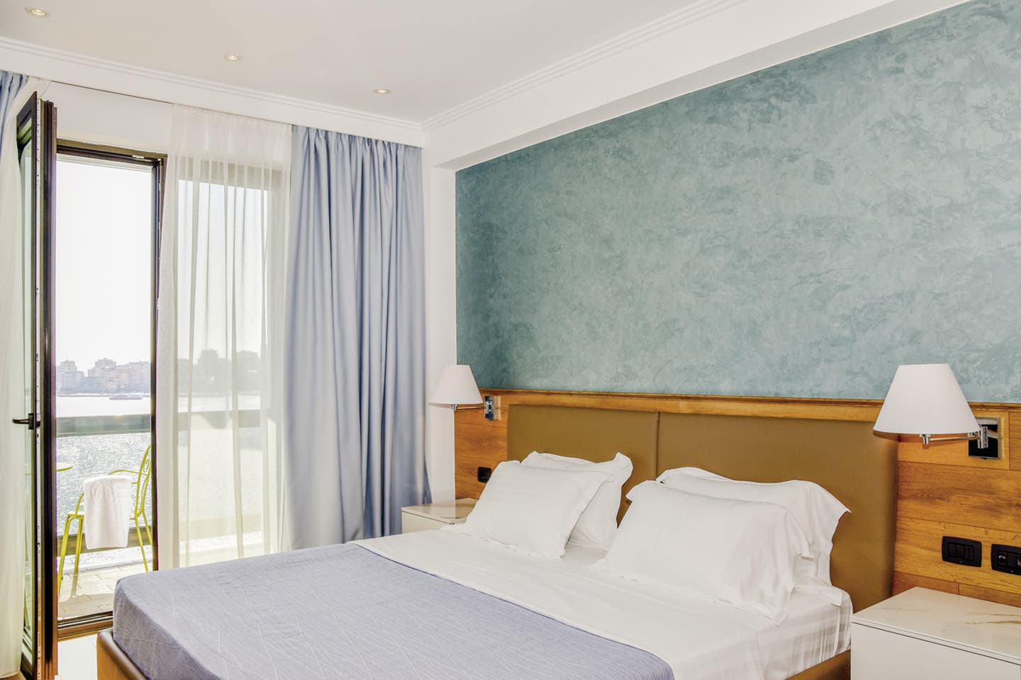 Wohnbeispiel Doppelzimmer seitl. Meerblick