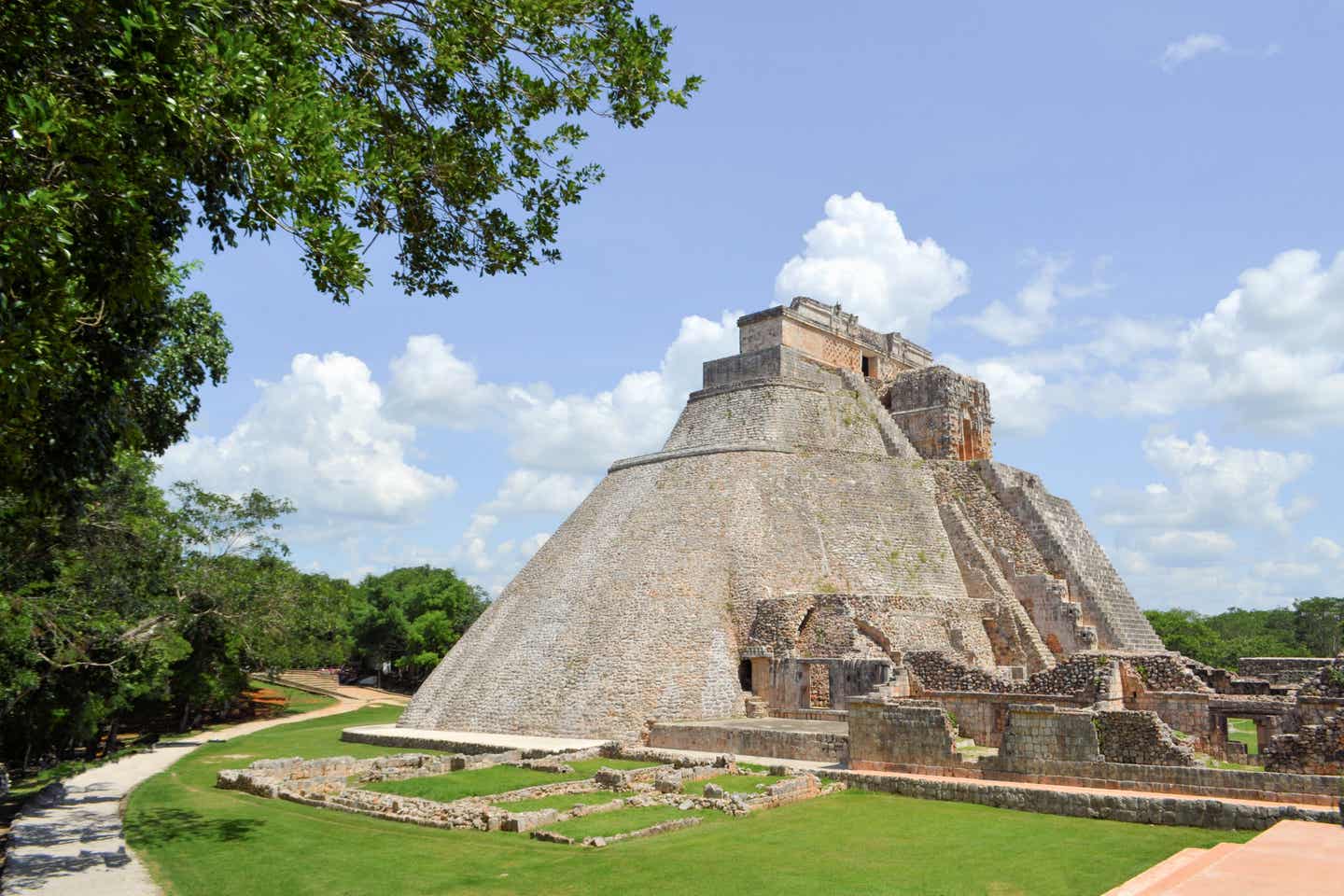 Yucatan Urlaub: die Pyramide von Uxmal