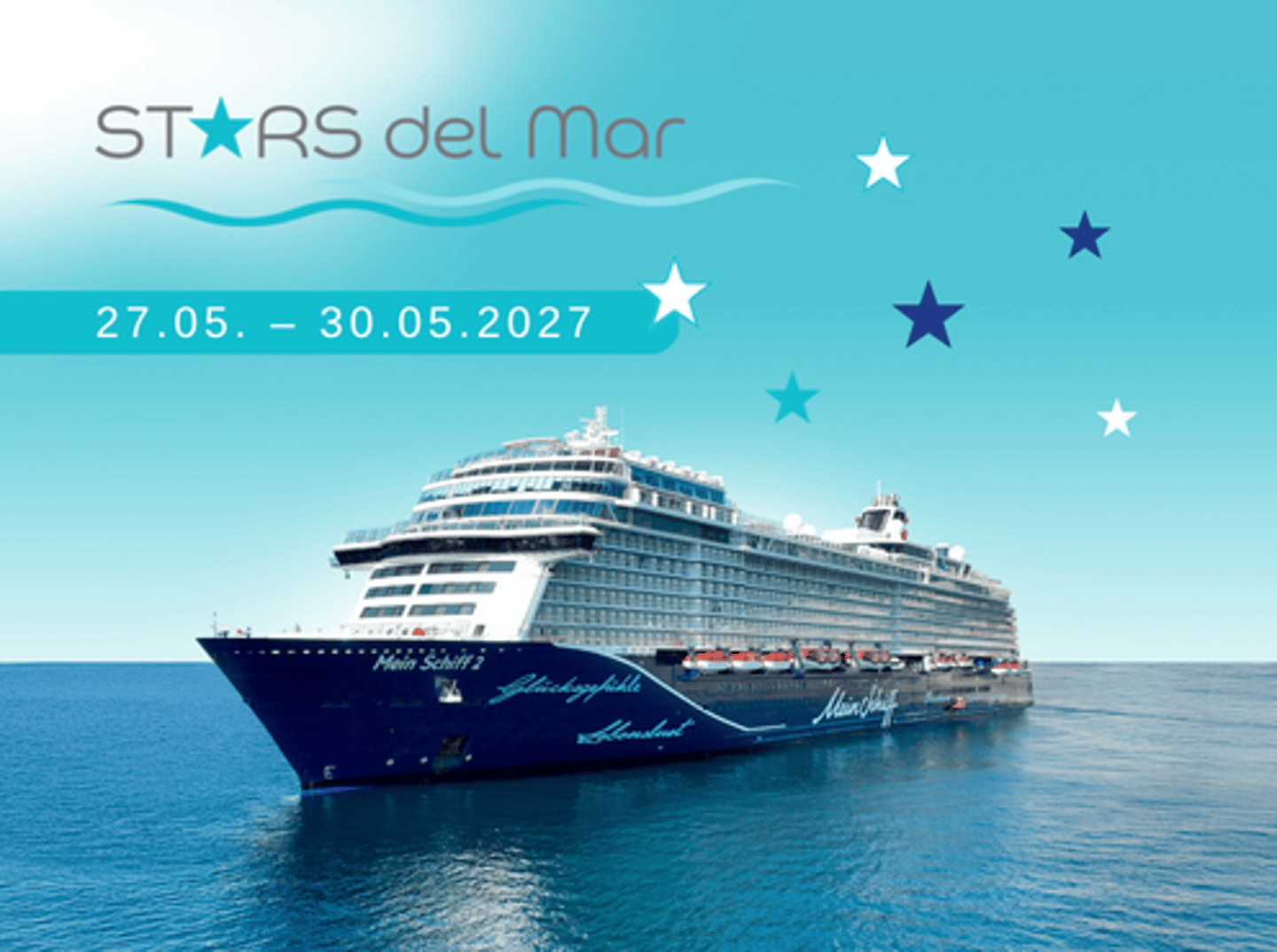 Stars del Mar 2027 auf der Mein Schiff 2