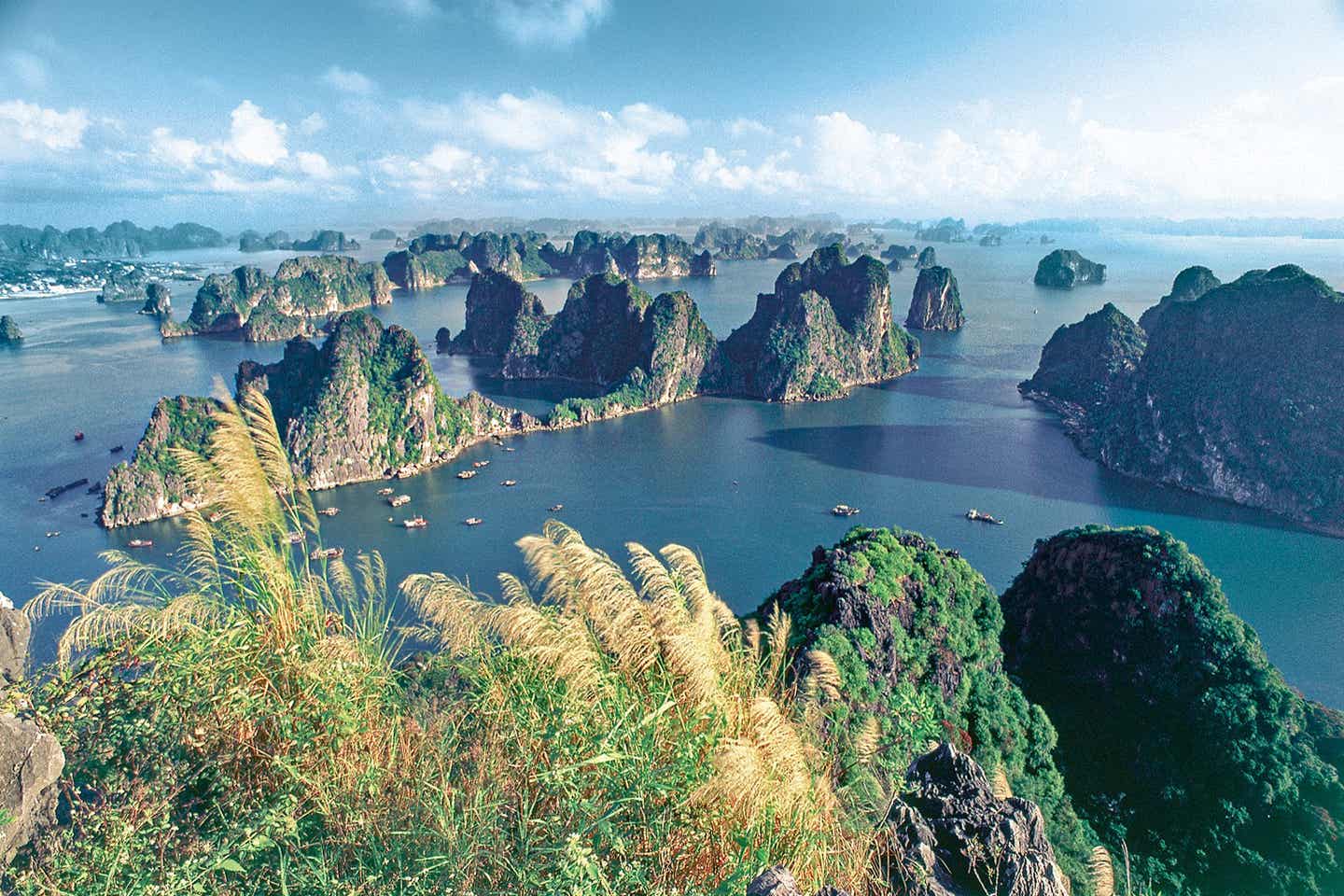 Naturwunder - Die Halong-Bucht in Vietnam