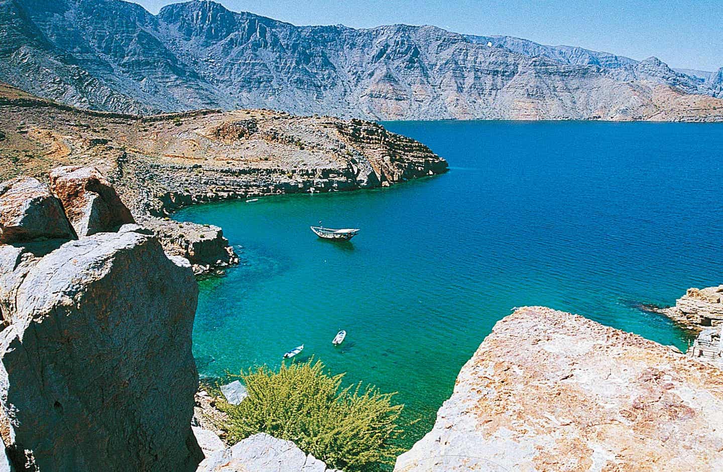 Die Region Musandam in Oman