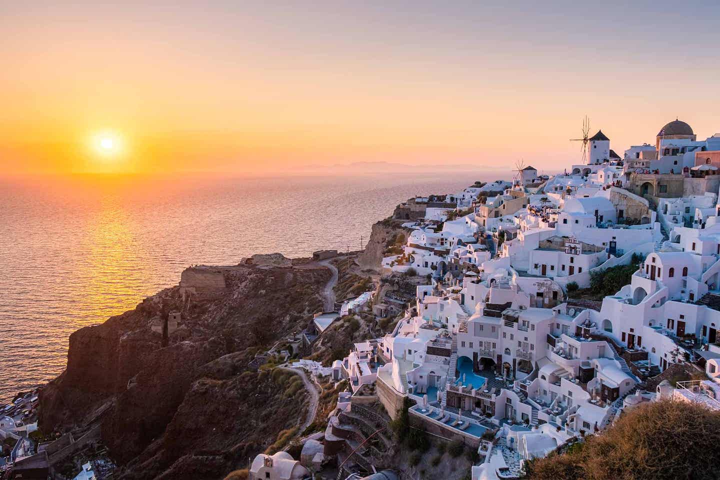 Typische Architektur auf Santorini