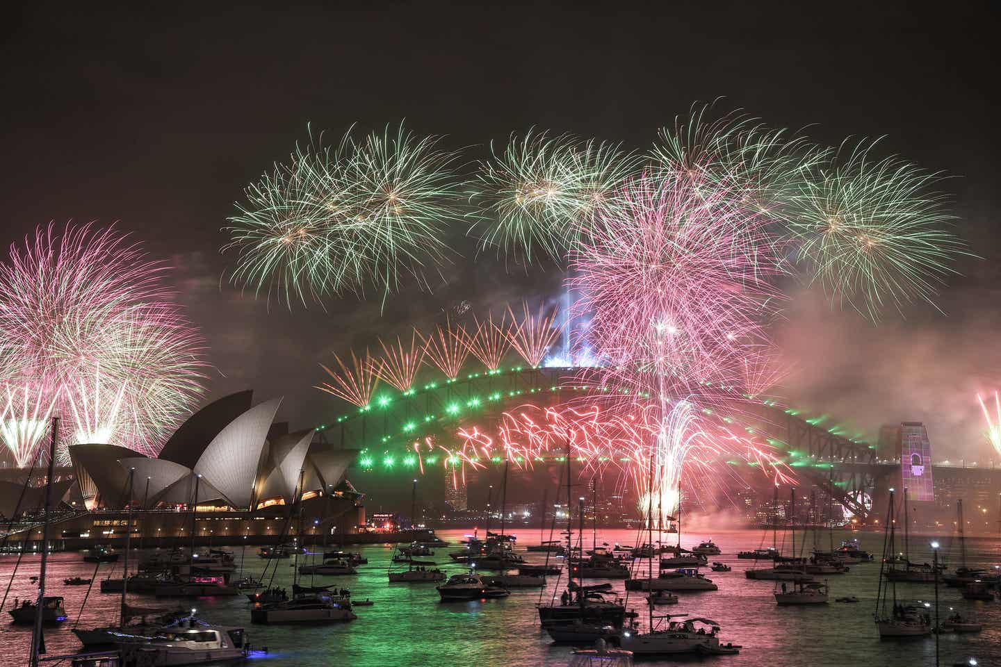 Sydneys Feuerwerk zu Silvester: Reiseziel mit Flair