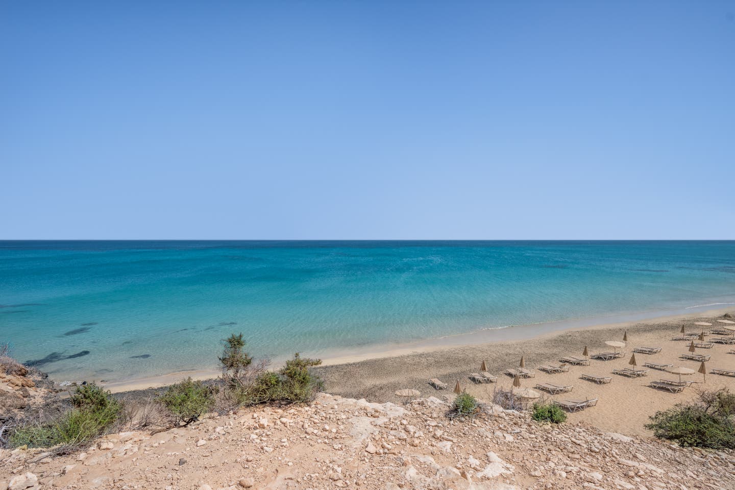 Strand Sonnenliegen