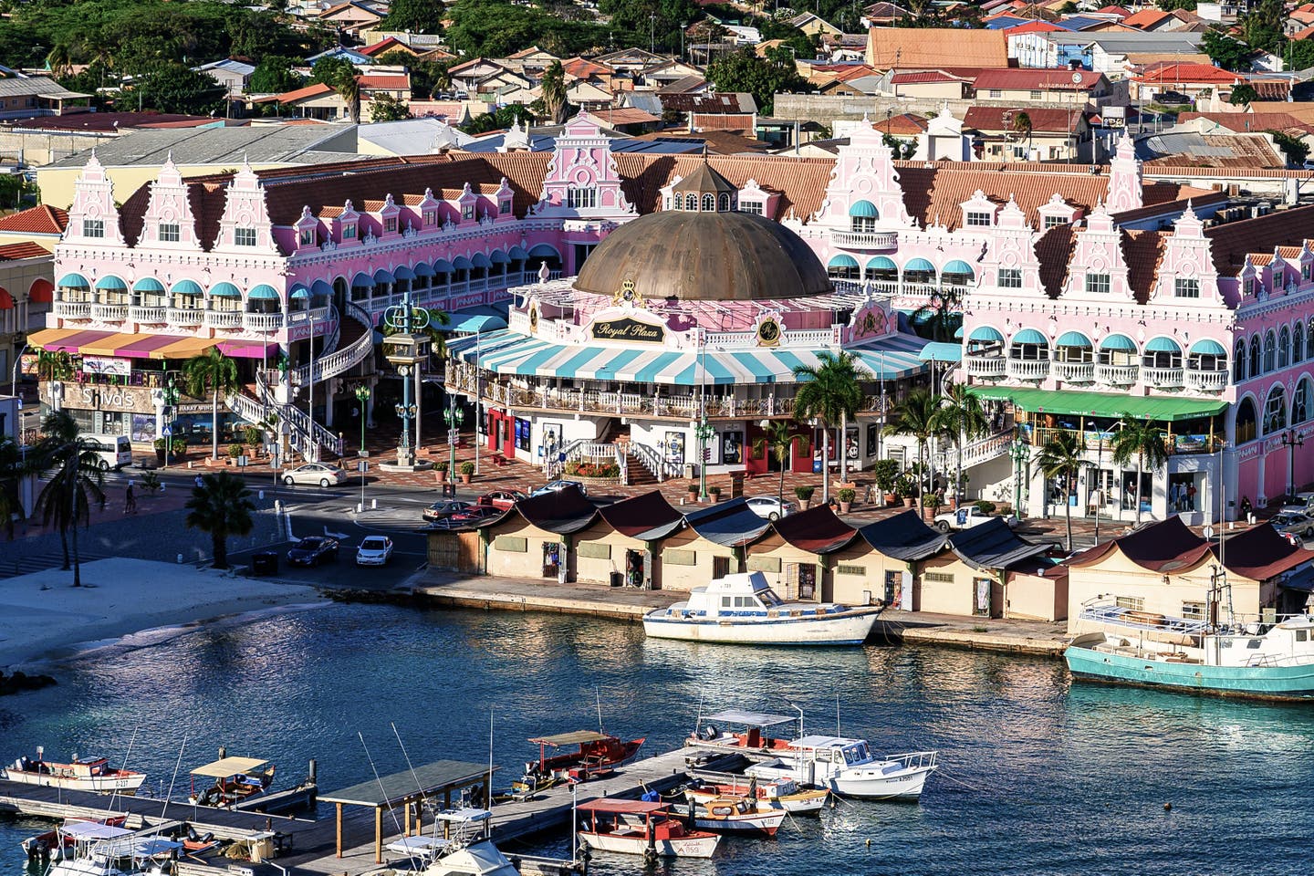 Oranjestad auf der Karibikinsel Aruba