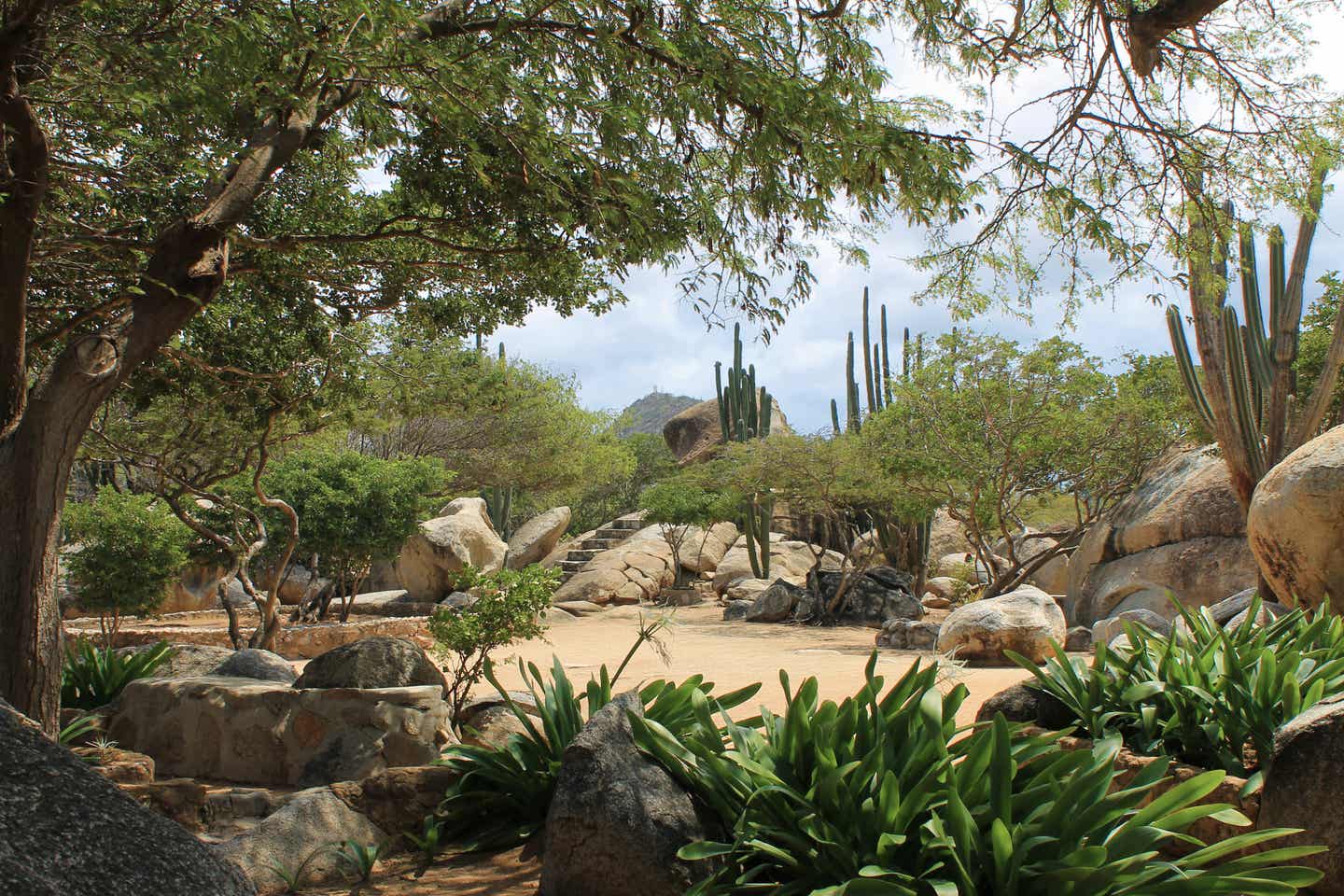 Urlaub auf Aruba - Ayo Rock im Arikok Nationalpark 