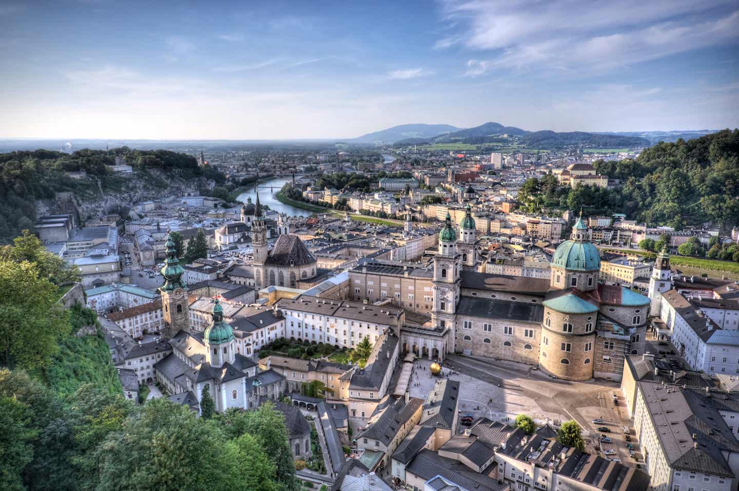Blick über Salzburg