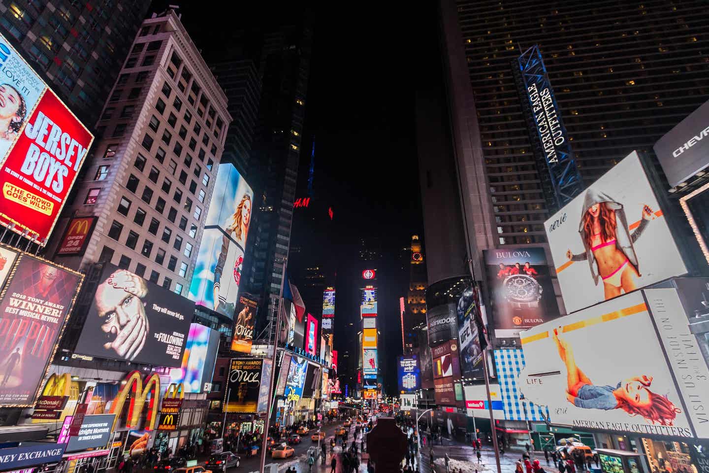 Times Square Nacht