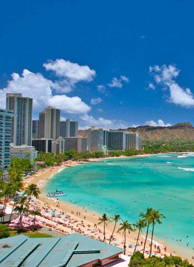 Schöne Strände weltweit schönste Strände weltweit: Waikiki Beach auf Hawaii