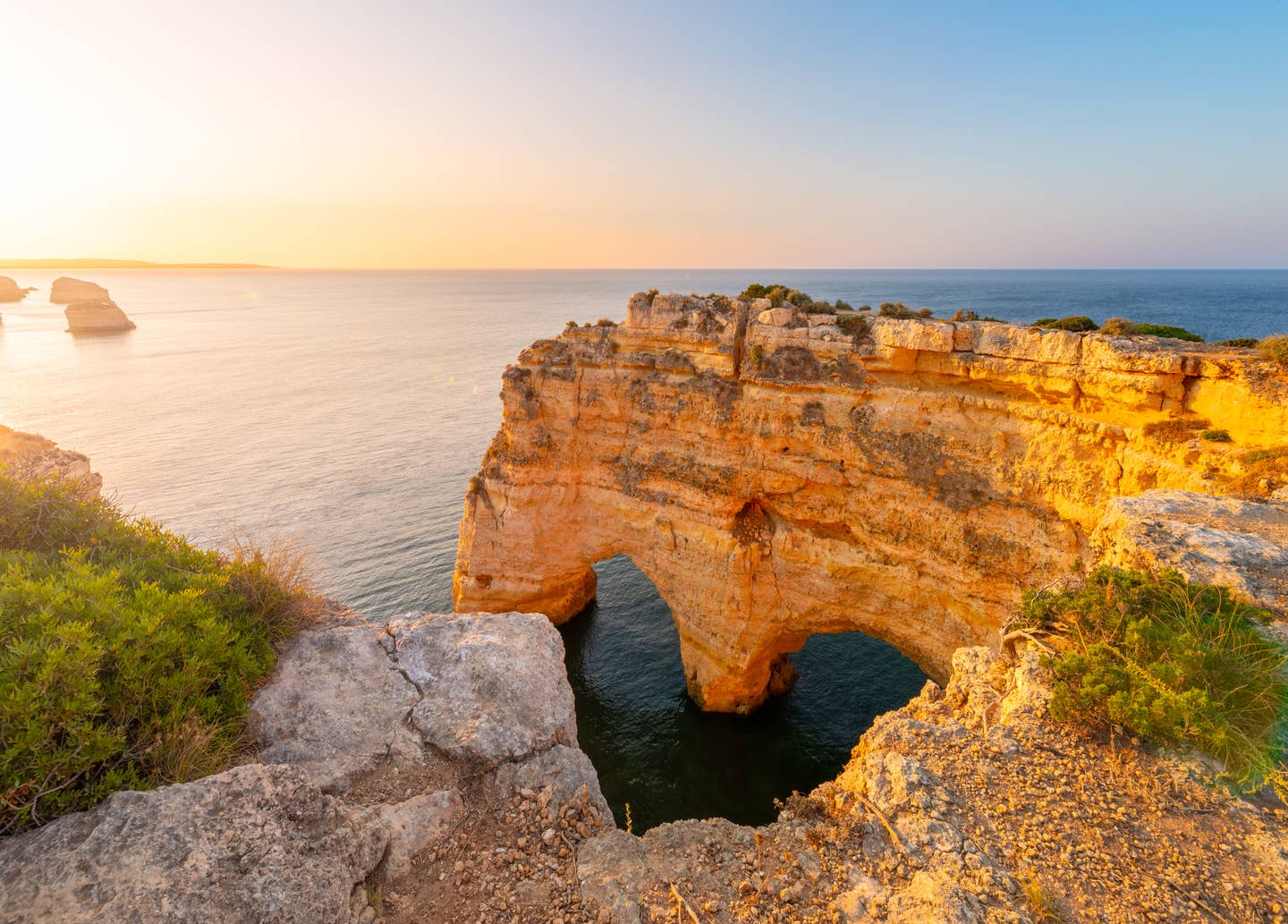 Praia da Marinha - Portugal Praia da Marinha - Portugal