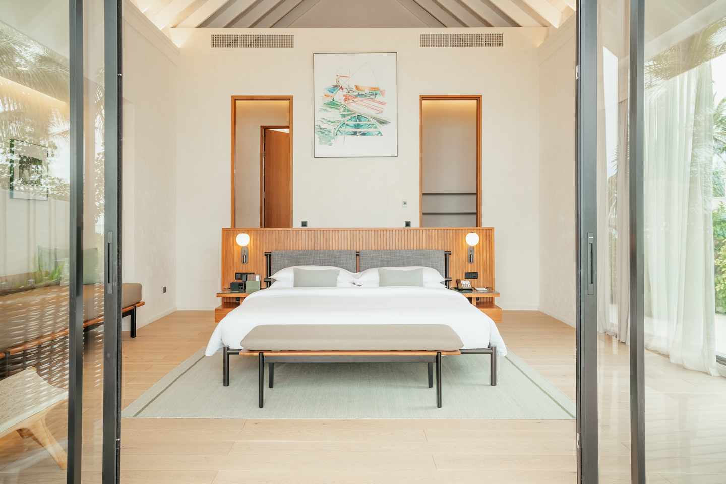 Beach Pool Villa im ananea Madivaru Maldives