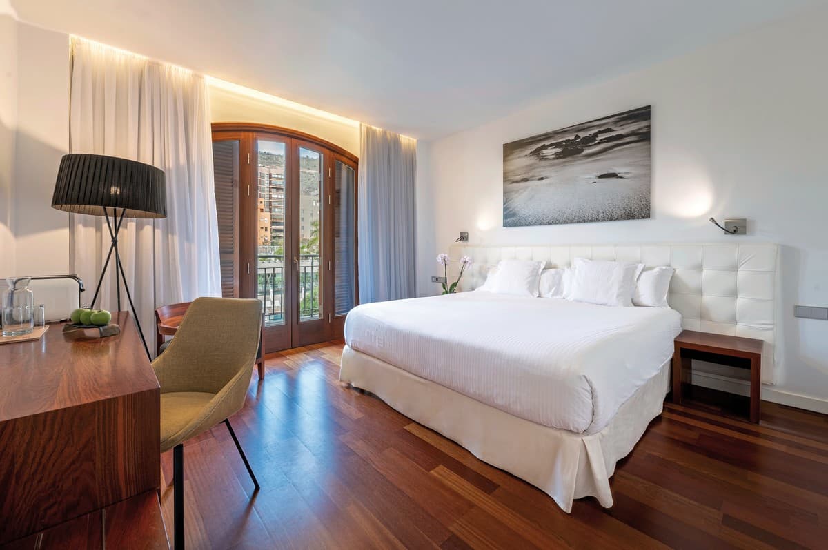 Wohnbeispiel Doppelzimmer Gartenblick