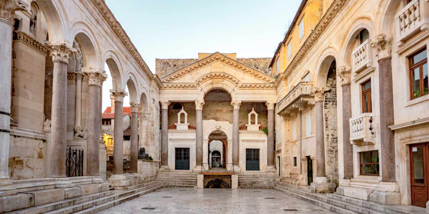 Der Diokletianpalast in Split, der bei „Game of Thrones“ als Drehort für die Stadt Mereen diente