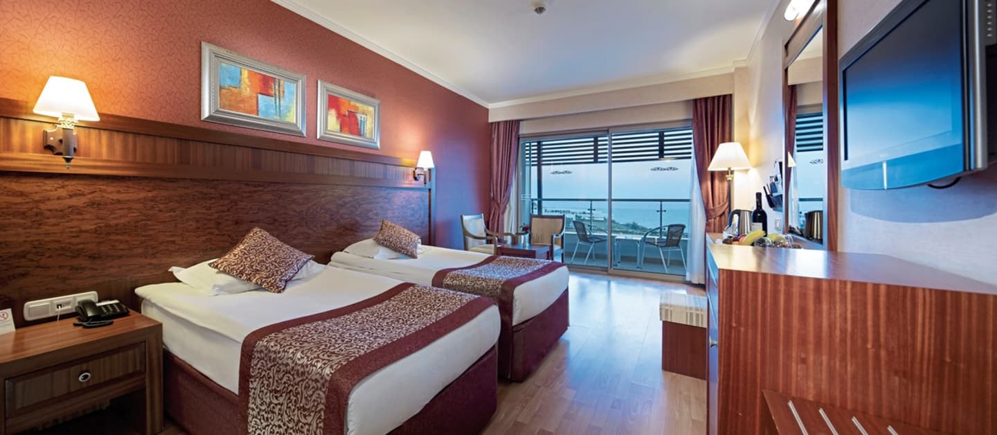 Wohnbeispiel Doppelzimmer seitl. Meerblick