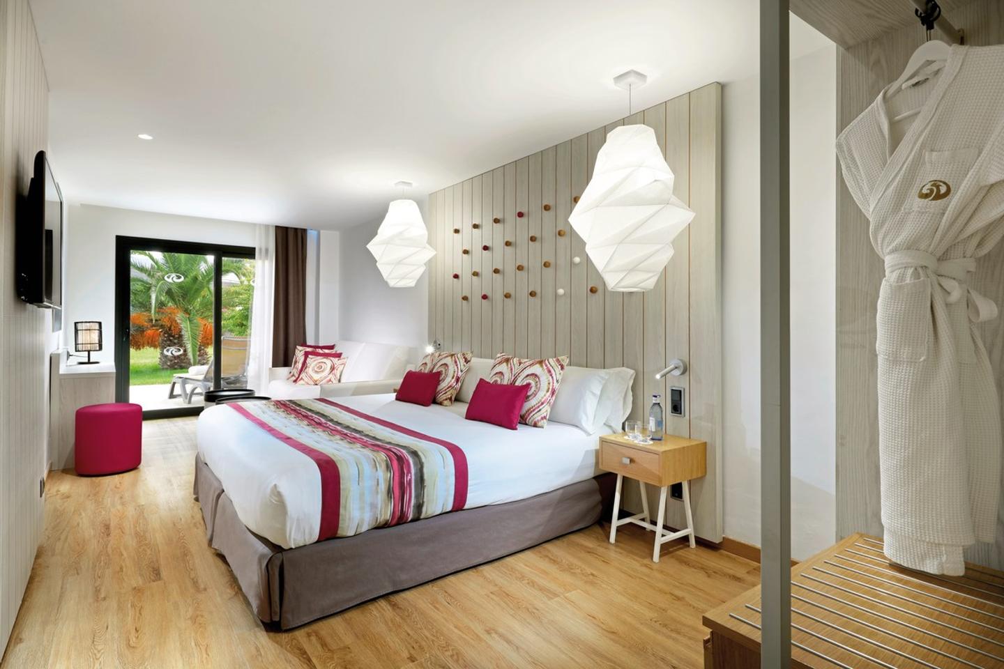 Wohnbeispiel Doppelzimmer Superior Poolblick