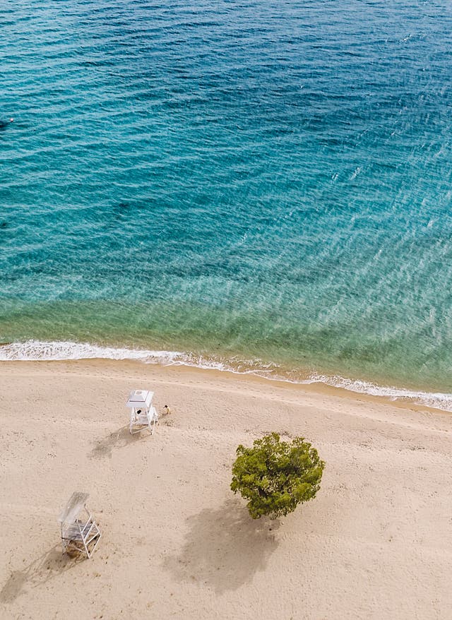 Chalkidiki Strände Lagomandra Beach auf Sithonia