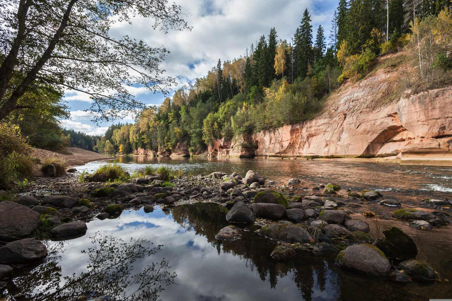 Gauja Nationalpark in Lettland