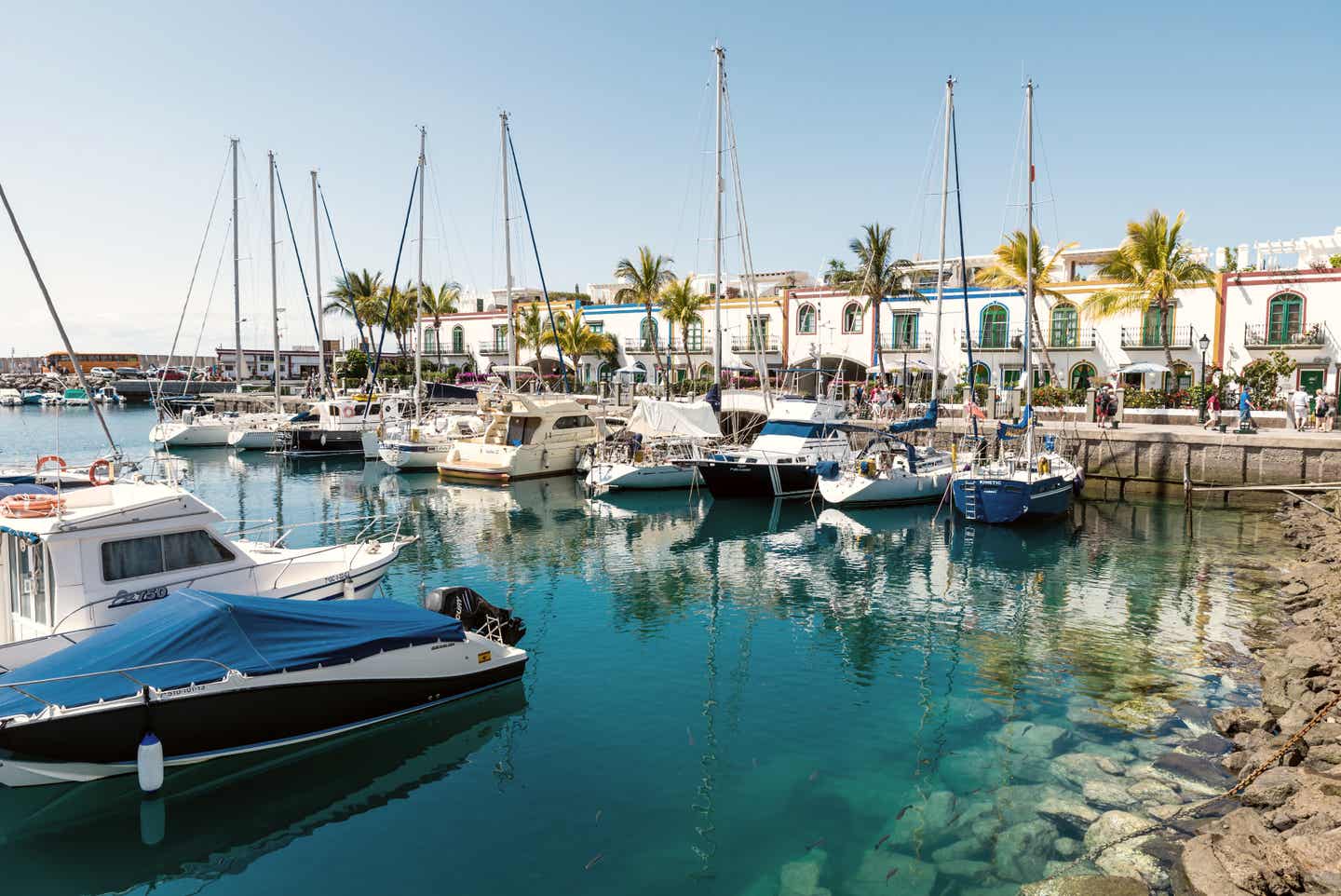 Küstenstadt Puerto Mogan auf Gran Canaria