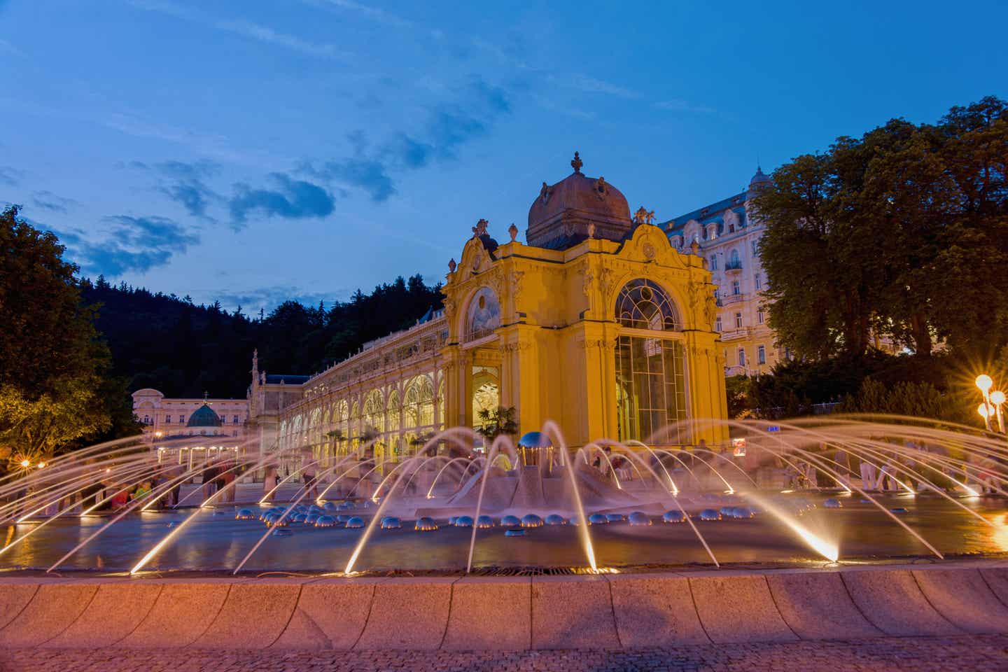 Urlaub in Marienbad – Singende Fontäne