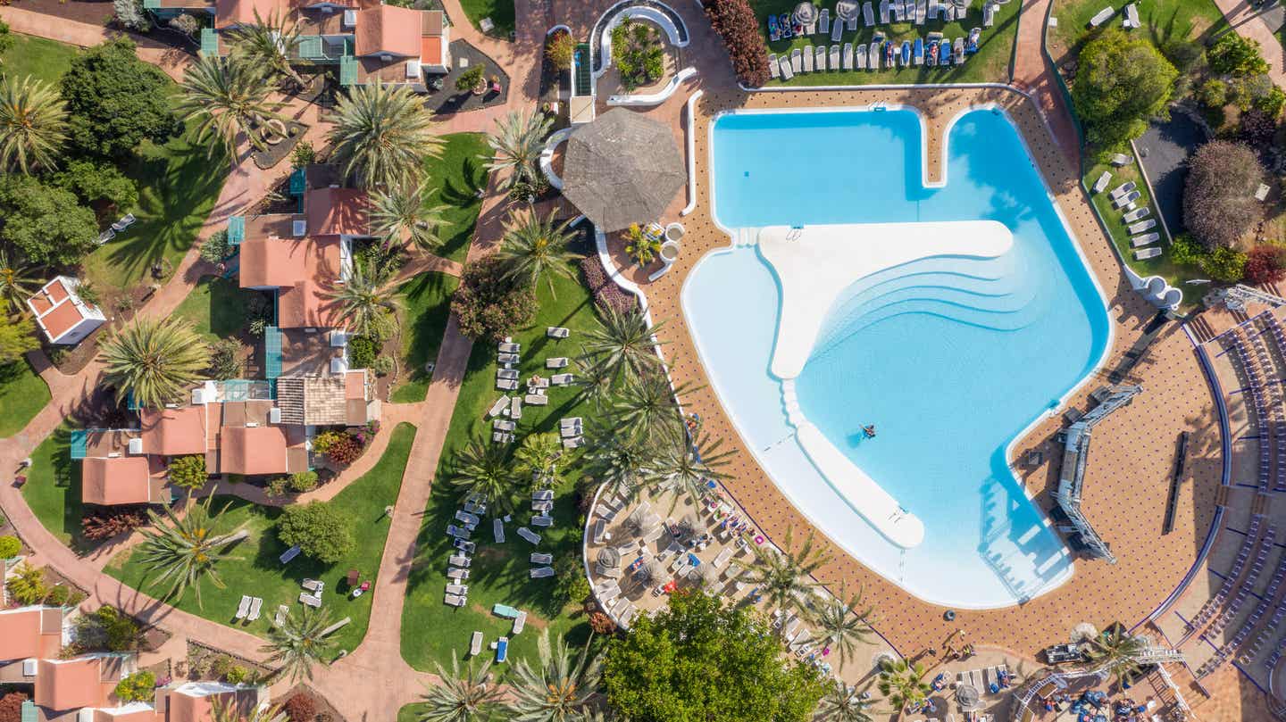 Der Poolbereich vom Aldiana Club Fuerteventura