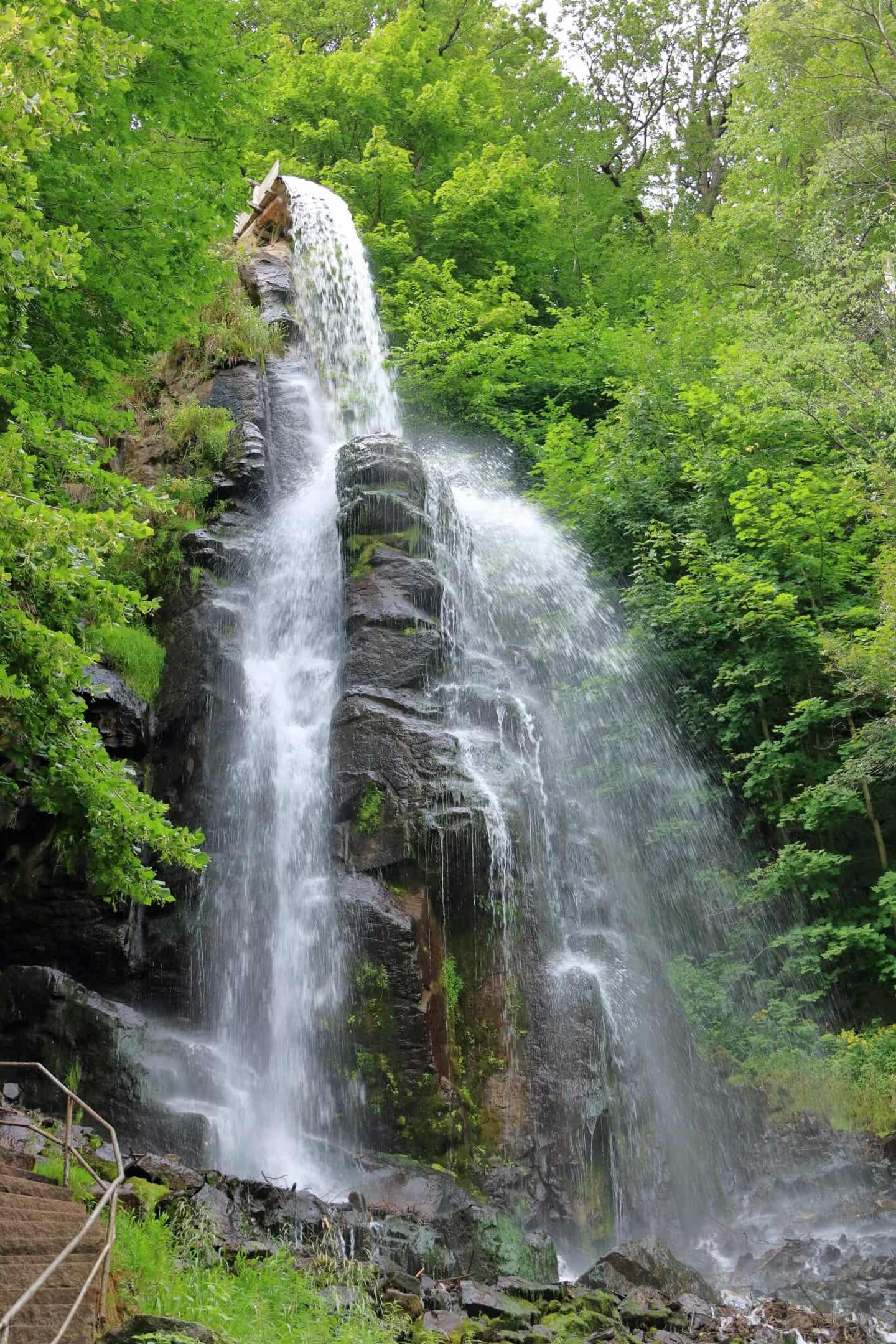 Einer der schönsten Fotospots in Deutschland: der Trusetaler Wasserfall