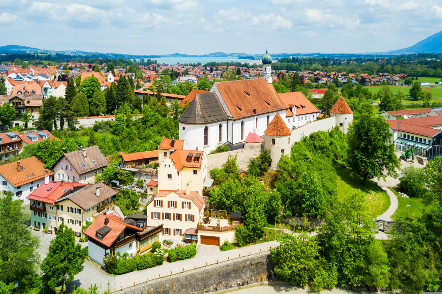 Füssen – Stadtpanorama