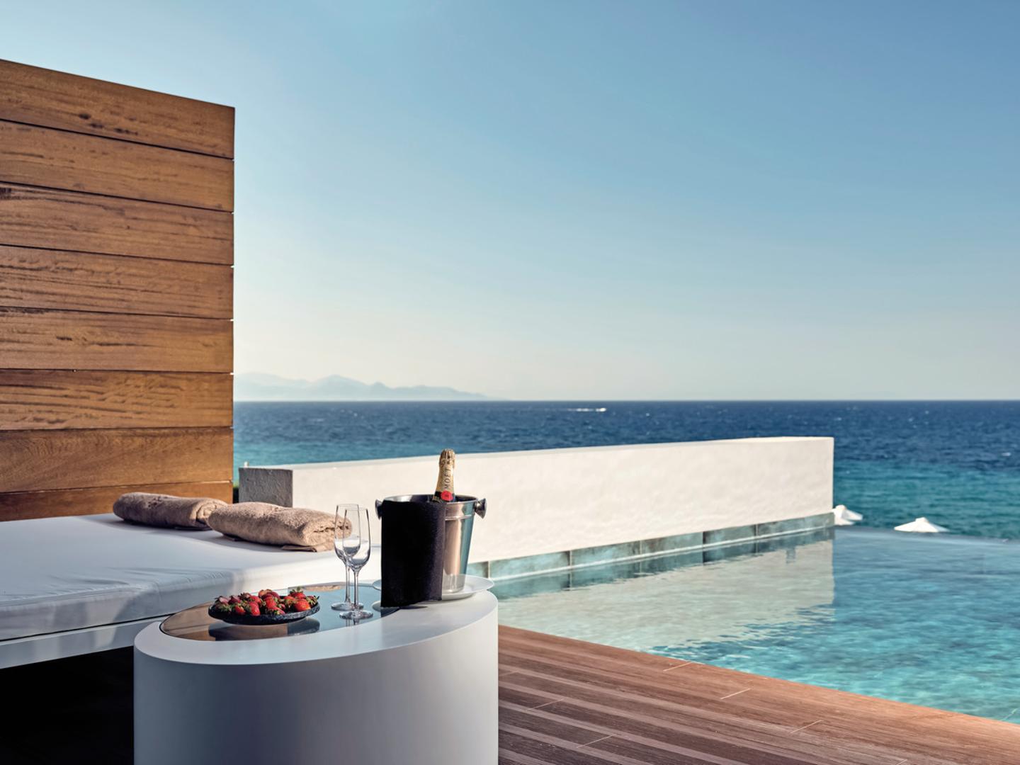 Wohnbeispiel Honeymoon Suite Meerblick Privatpool