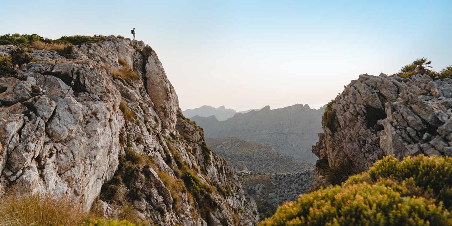 Die Serra de Tramuntana auf Mallorca