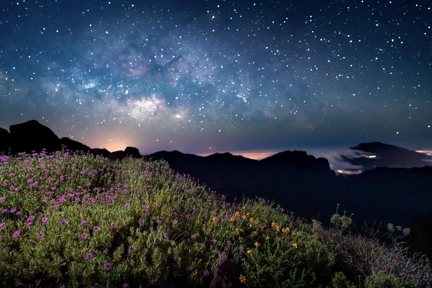 Kanaren Urlaub: La Palma Sternenhimmel