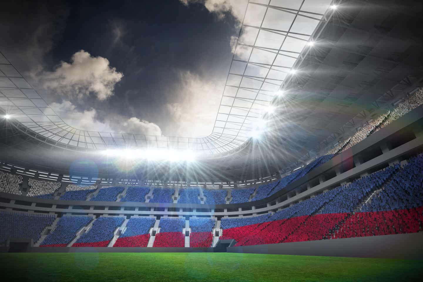 Fußballstadion Russland Weltmeisterschaft