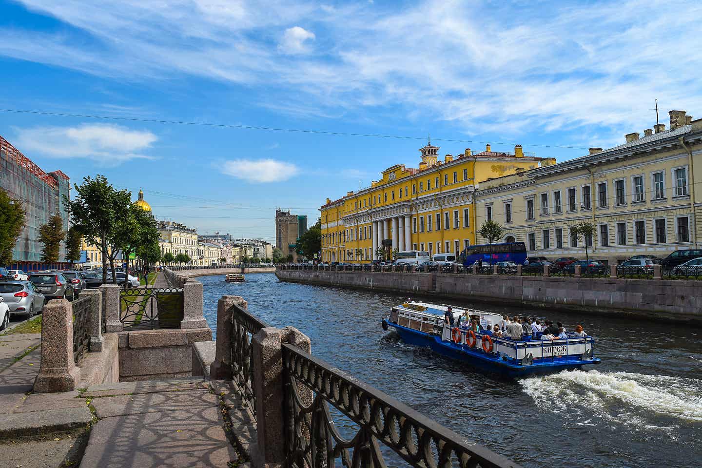 Urlaub in St. Petersburg – die Moika