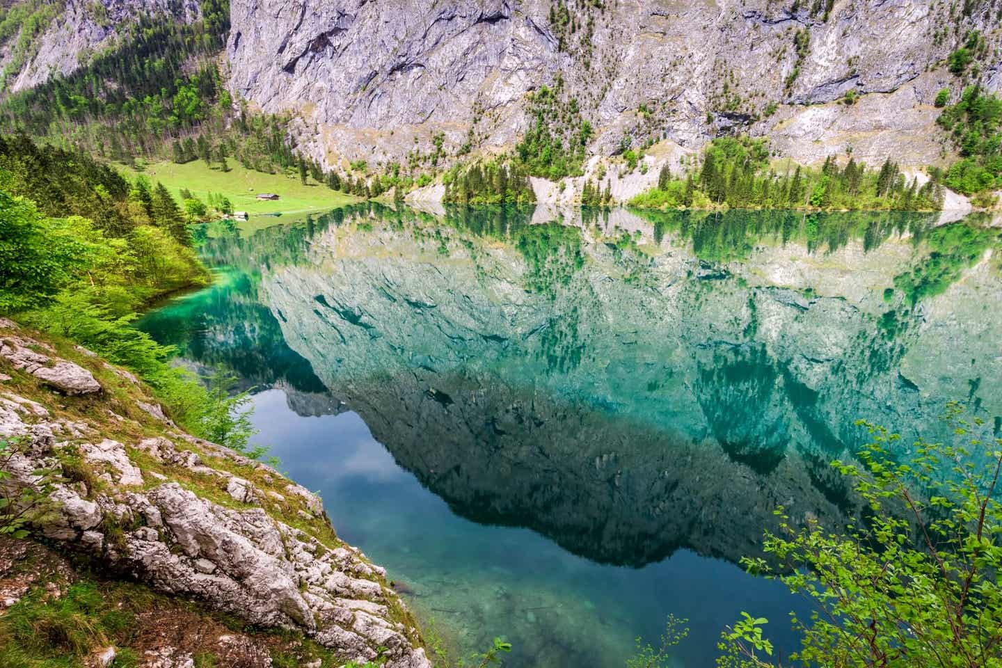 Buntes Fotomotiv: die Farben des Obersees