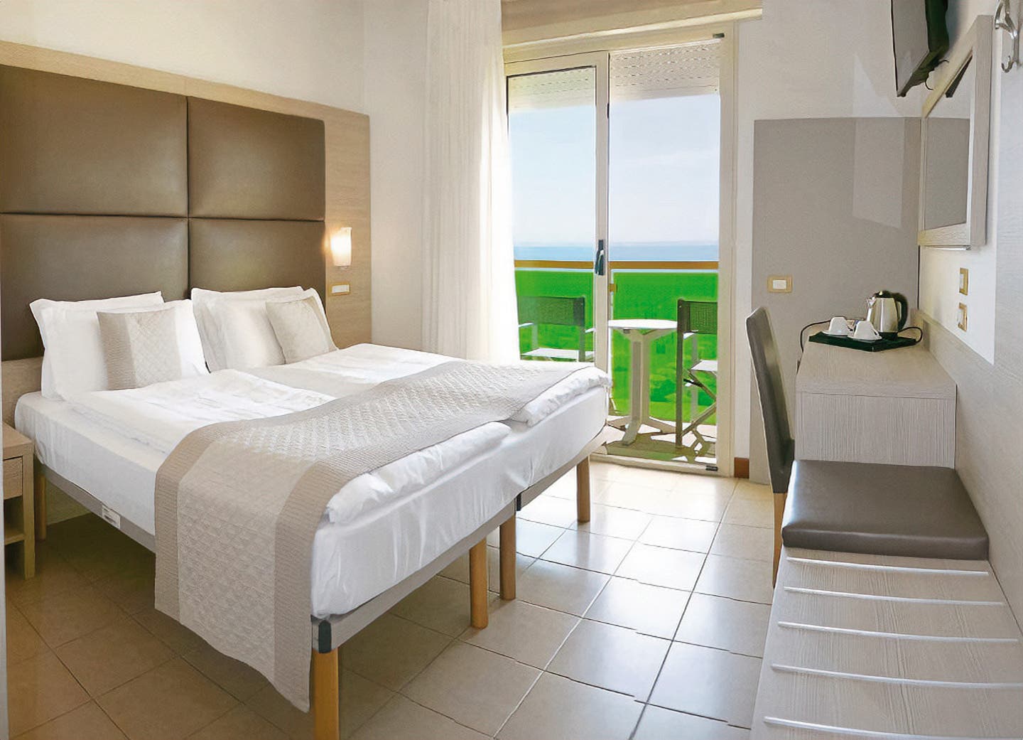 Wohnbeispiel Doppelzimmer Meerblick