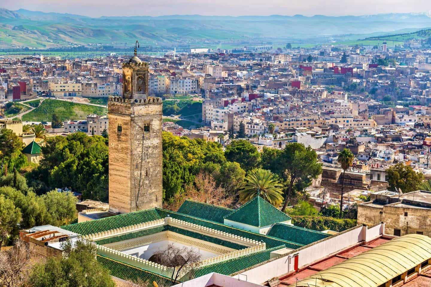 Marokkos Sehenswürdigkeiten: die Baba-Guissa-Moschee in Fes