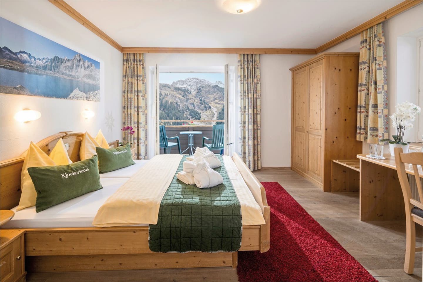Wohnbeispiel Doppelzimmer Gästehaus Edelweiß