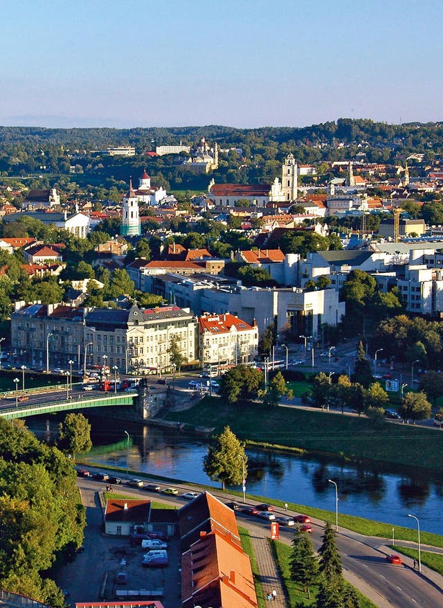 Hotel in Litauen buchen Stadtansicht von Vilnius, Litauen