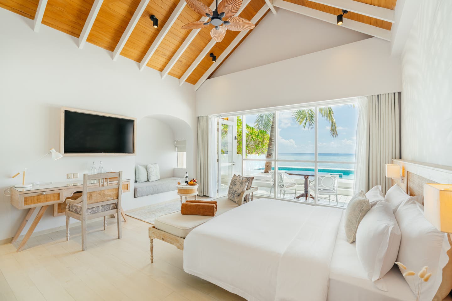 Blick in eine Sunrise Beach Pool Villa