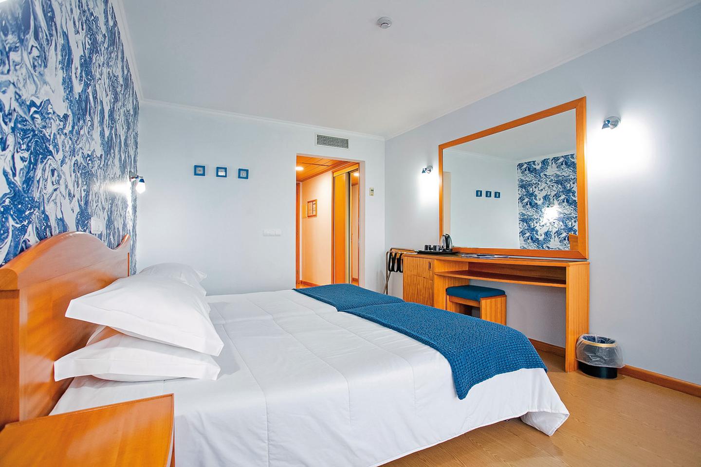 Wohnbeispiel Doppelzimmer seitlicher Meerblick