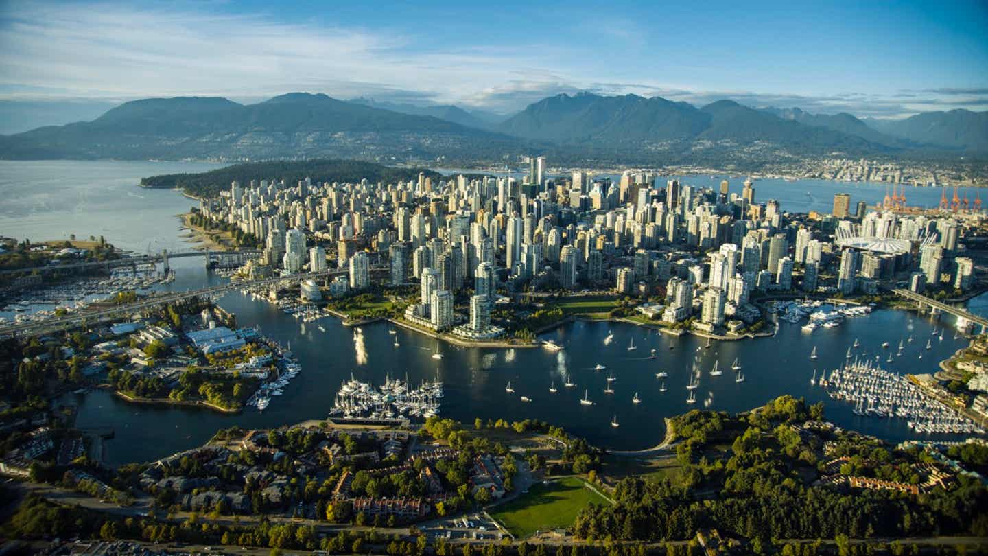 Vancouver von oben