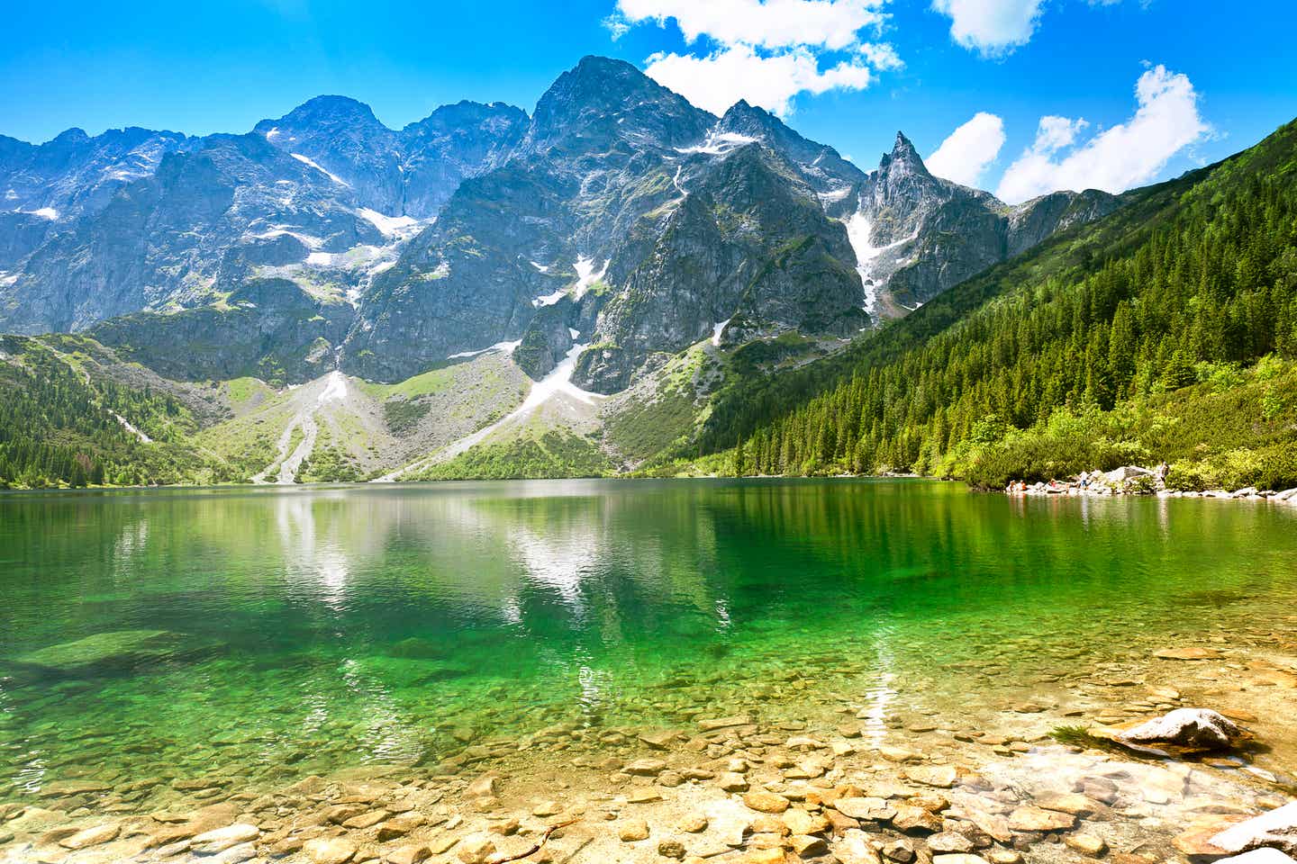 Gebirge im Juli in Polen: Reiseziel mit viel Natur