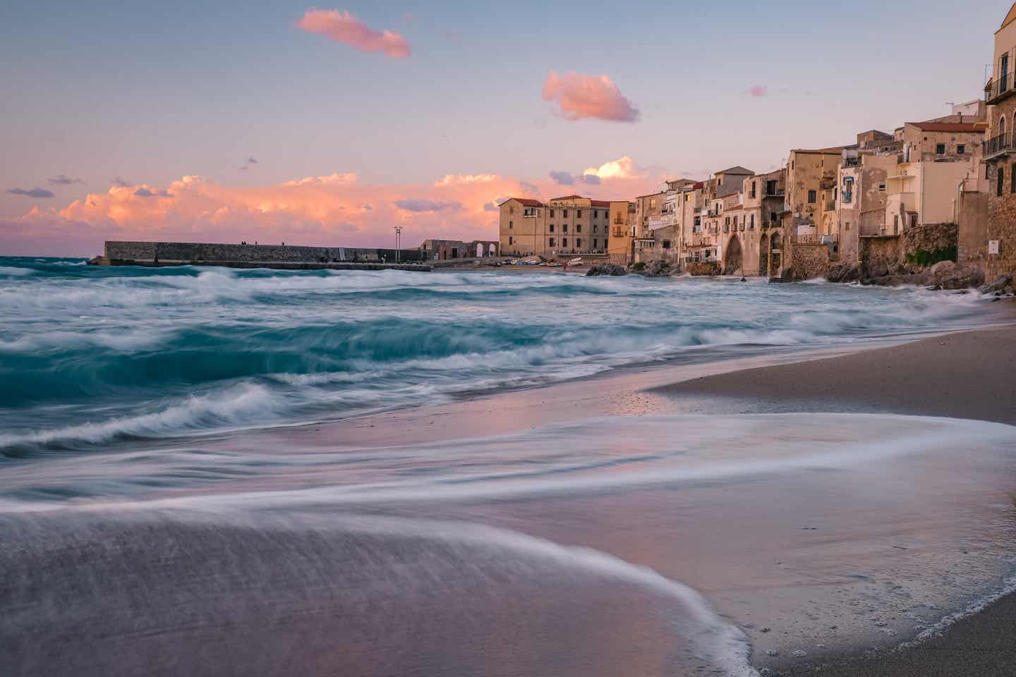 Strand in Cefalu