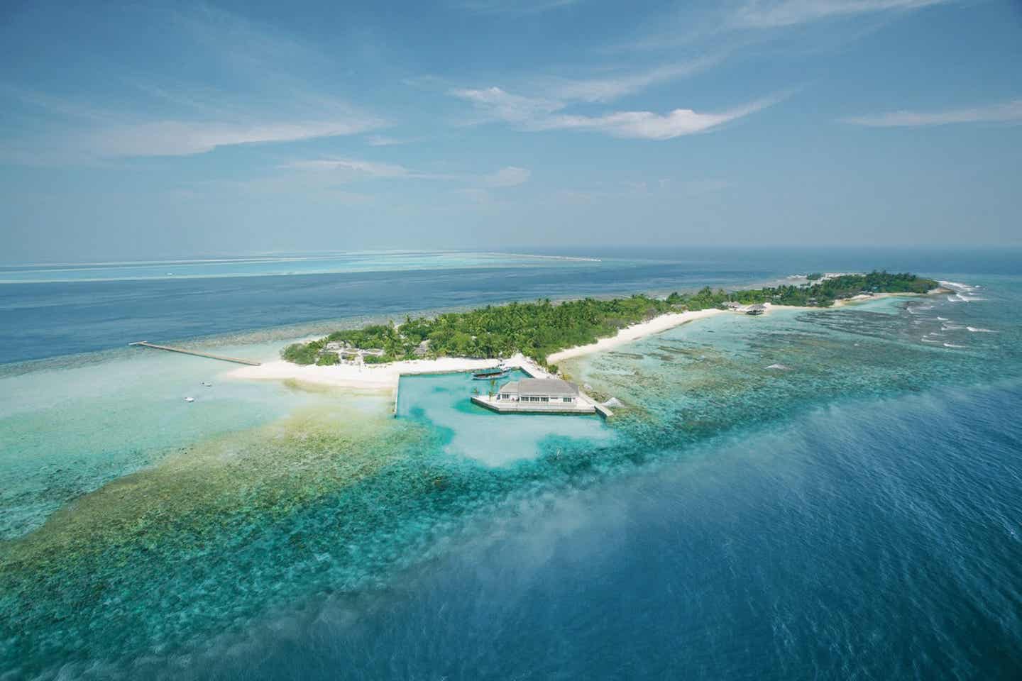 Luftaufnahme des COOEE OBLU NATURE Helengeli