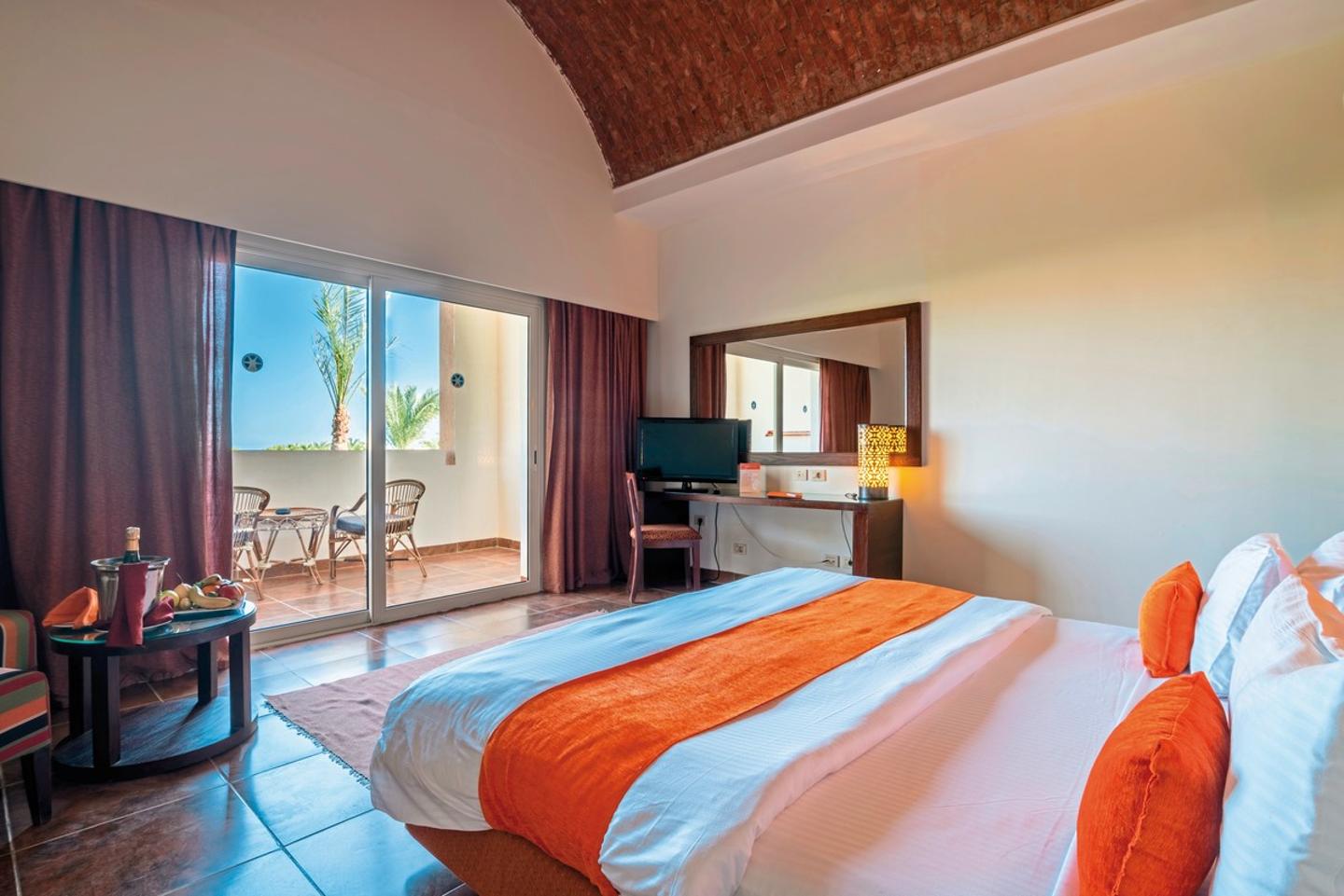 Wohnbeispiel Doppelzimmer Deluxe Gartenblick