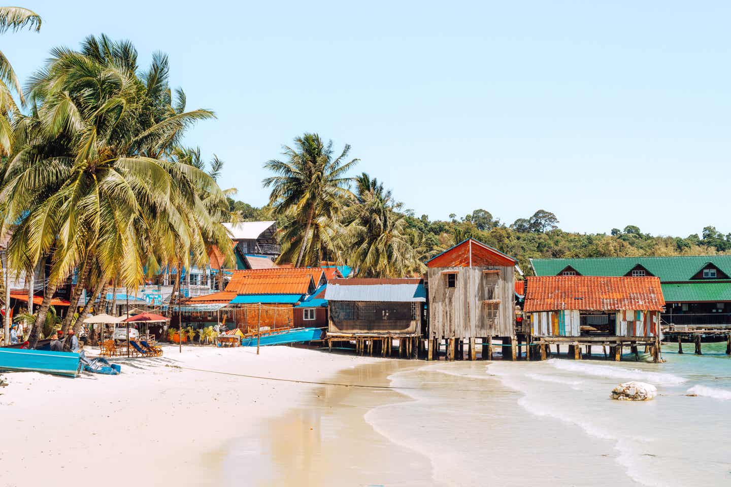 Kambodschas beste Reisezeit, um in Koh Rong am Strand zu entspannen