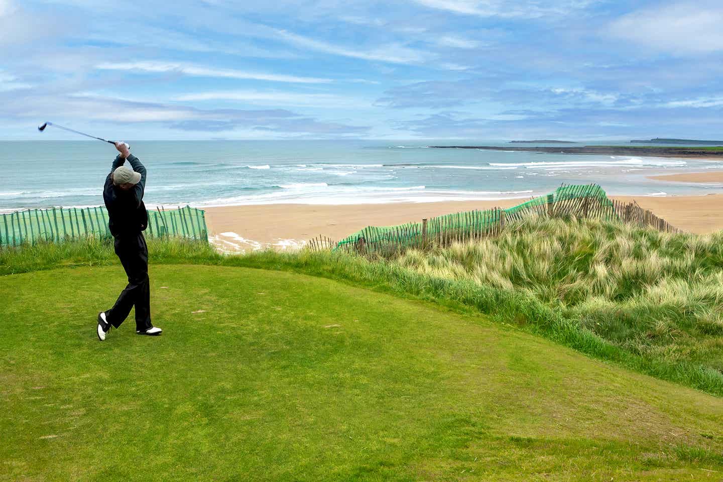 Golfplatz in Moher, Irland