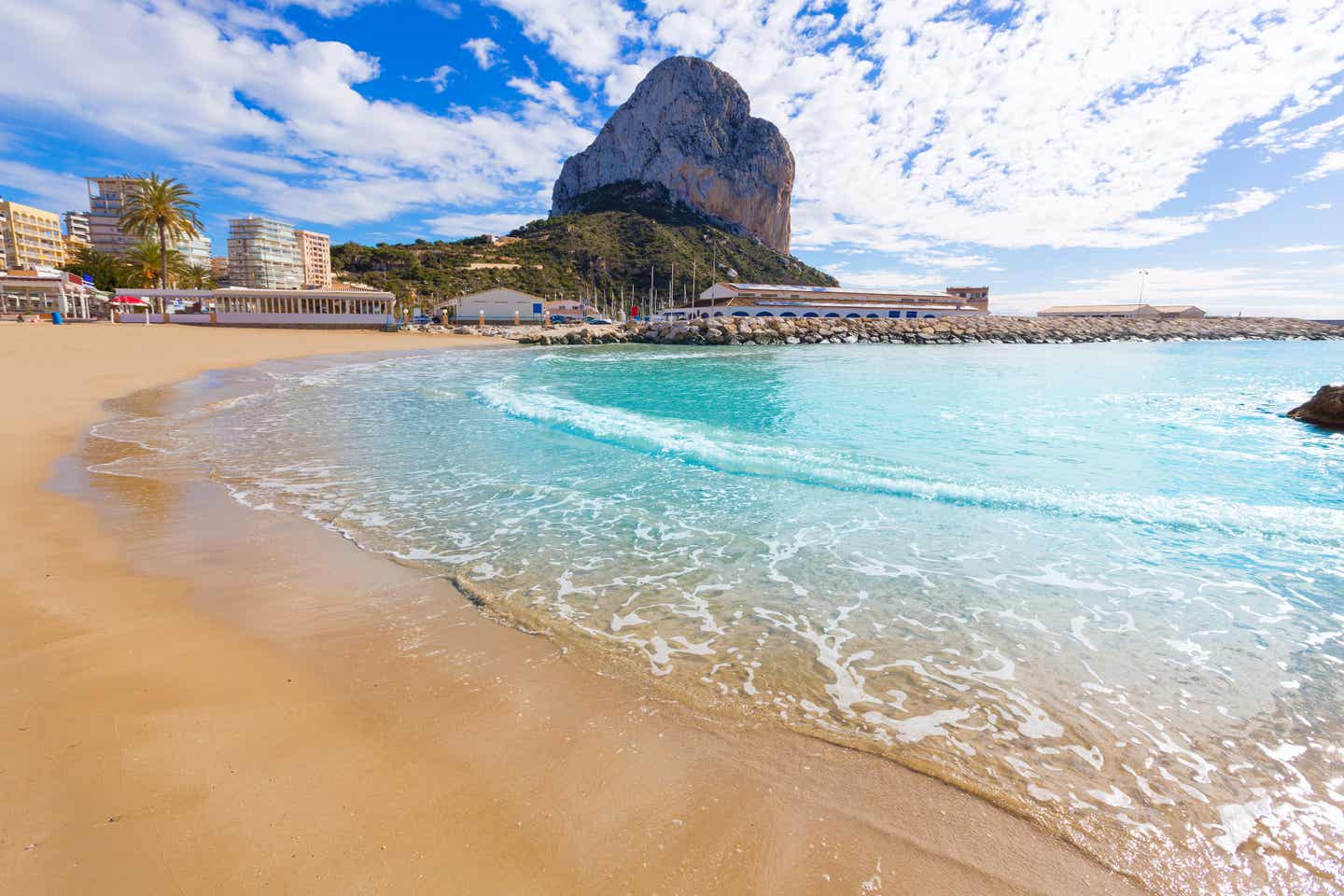 Urlaub an der Costa Blanca – Strand von Calpe