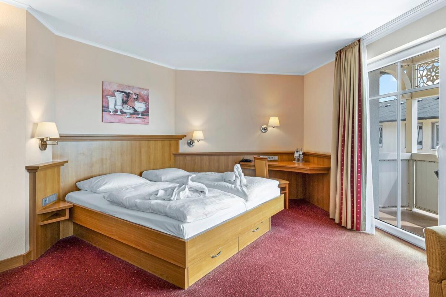 Wohnbeispiel Doppelzimmer Landseite