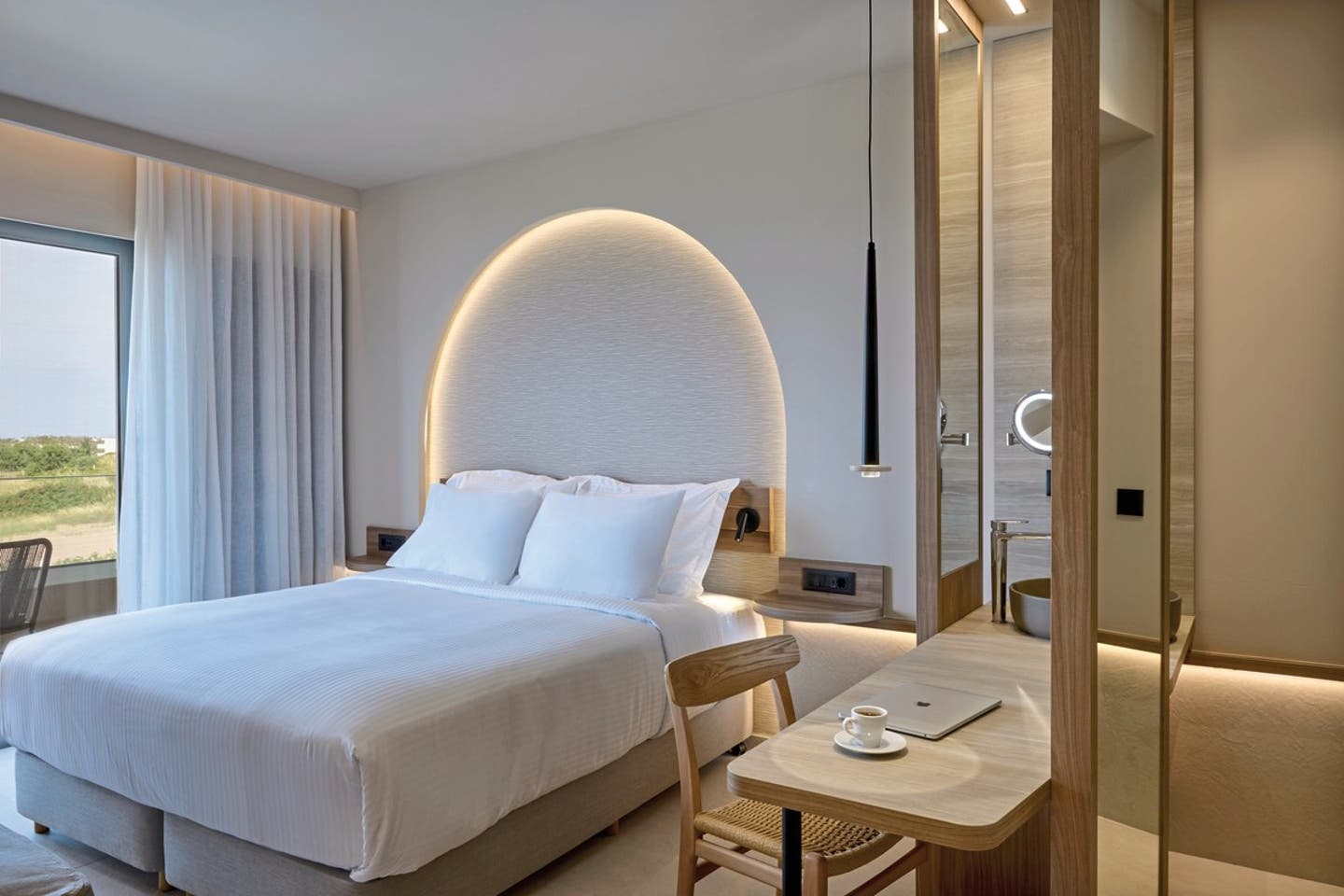 Wohnbeispiel Doppelzimmer Deluxe Meerblick
